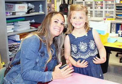  Kindergarten Students Host a Night for Mom photo 1